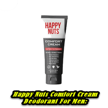 Happy Nuts Comfort Cream Deodorant For Men