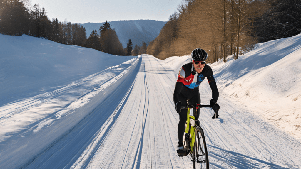winter cycling power