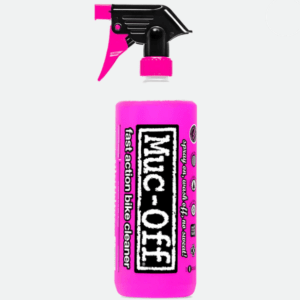 clean a bike chain with a biodegradable cleaner