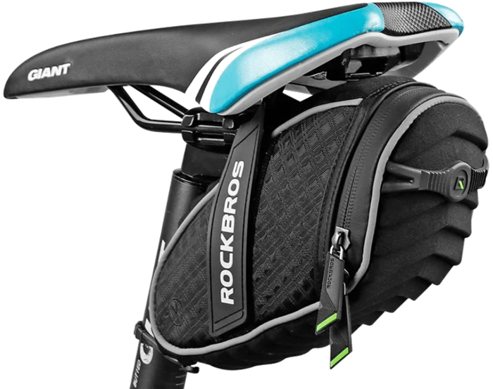 RockBros Bike Bag Review: Waterproof 3D Shell Saddle Pack for Mountain & Road Bikes! RockBros bike bag 1.7L