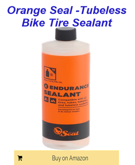 Orange Seal tire sealant