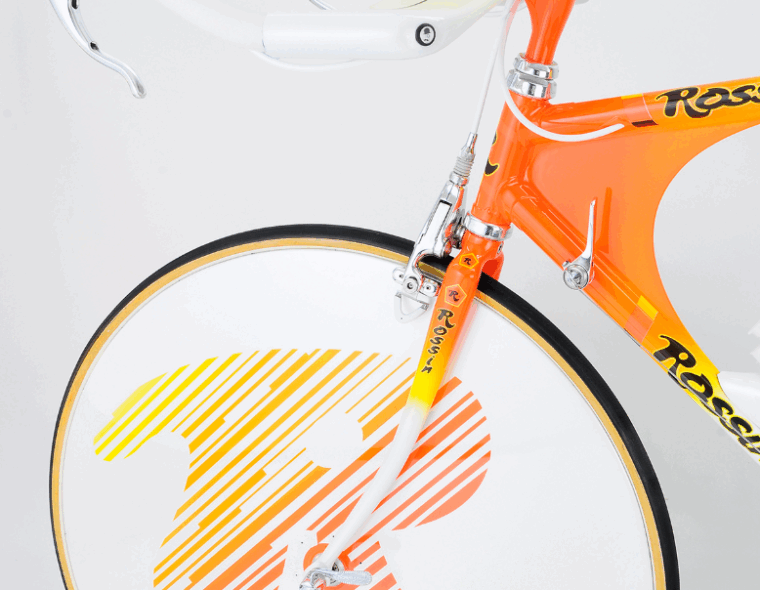 bicycle velodrome pantograph Campagnolo rear derailluer